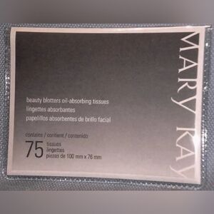 Mary Kay Beauty Blotters Oil-Absorbing Tissues ~ 75/Pkg